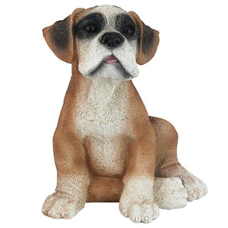 Design Toscano Boxer Puppy Dog Statue CF328
